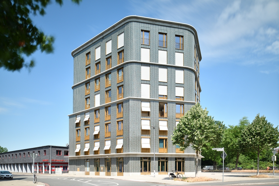 Architekturfotografie Grünes Haus