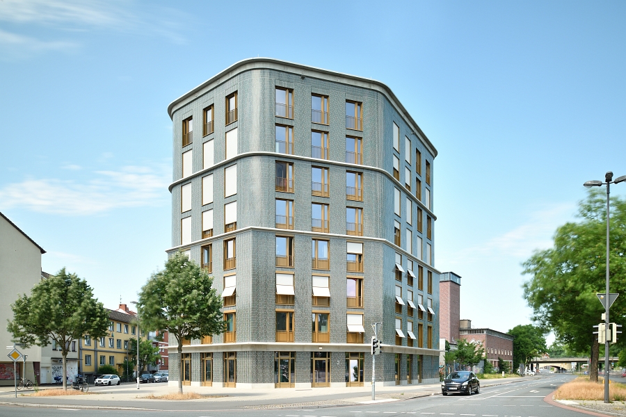 Architekturfotografie Grünes Haus