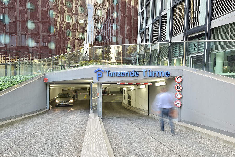 Architekturfotografie Tiefgarage