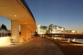 Architekturfotografie Fußgängerbrücke