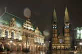 Bremen im Regen